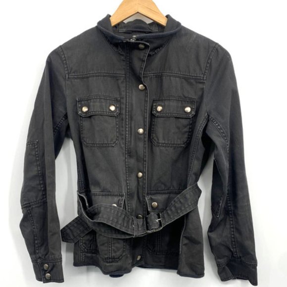 J. Crew Relaxed Belted Boyfriend Field Jacket - Picture 1 of 8